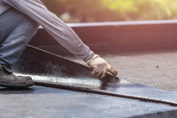 Professional Waterproofing technician working in Plymouth Meeting, PA